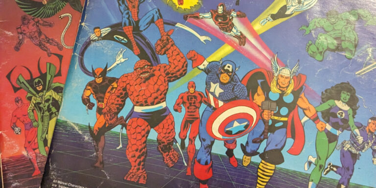 The cover of the marvel super heroes rpg